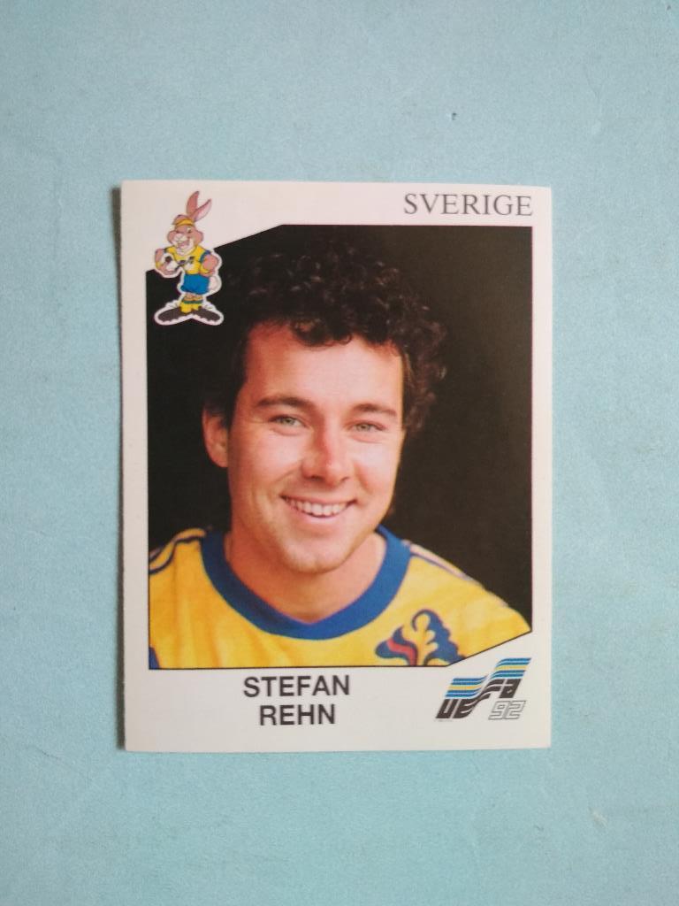 Наклейка ЧЕ - 1992 год PANINI - REHN Швеция № 32