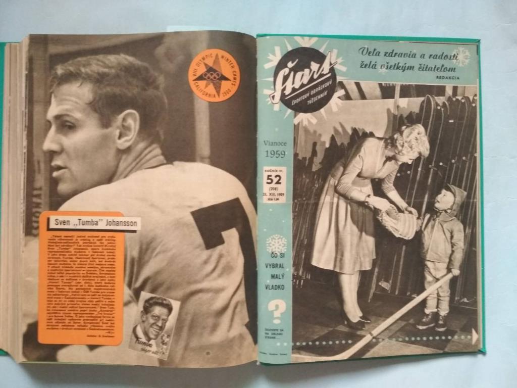 Полный комплект Чехословацкого журнала Старт 1959 год номера 1 - 52 в книге 6