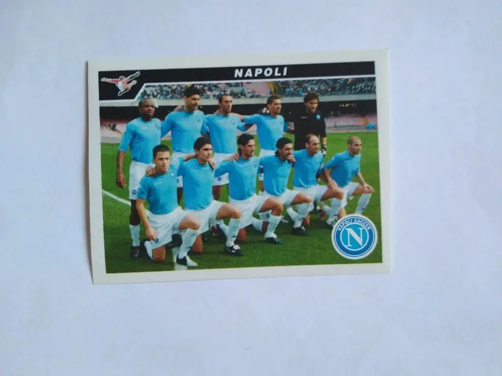 Наклейка фирмы Panini альбом - Calciatori 2004-2005 - NAPOLI № 711