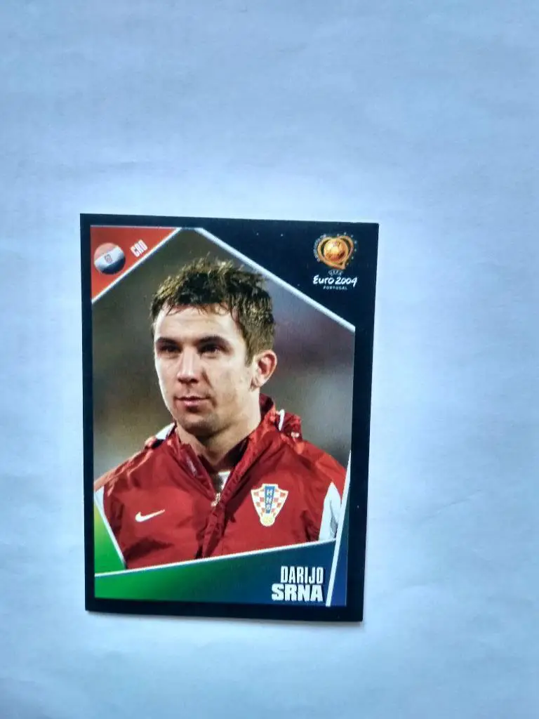 Наклейка ЧЕ - 2004 год PANINI - SRNA Хорватия № 168