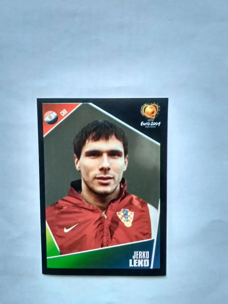Наклейка ЧЕ - 2004 год PANINI - LEKO Хорватия № 170