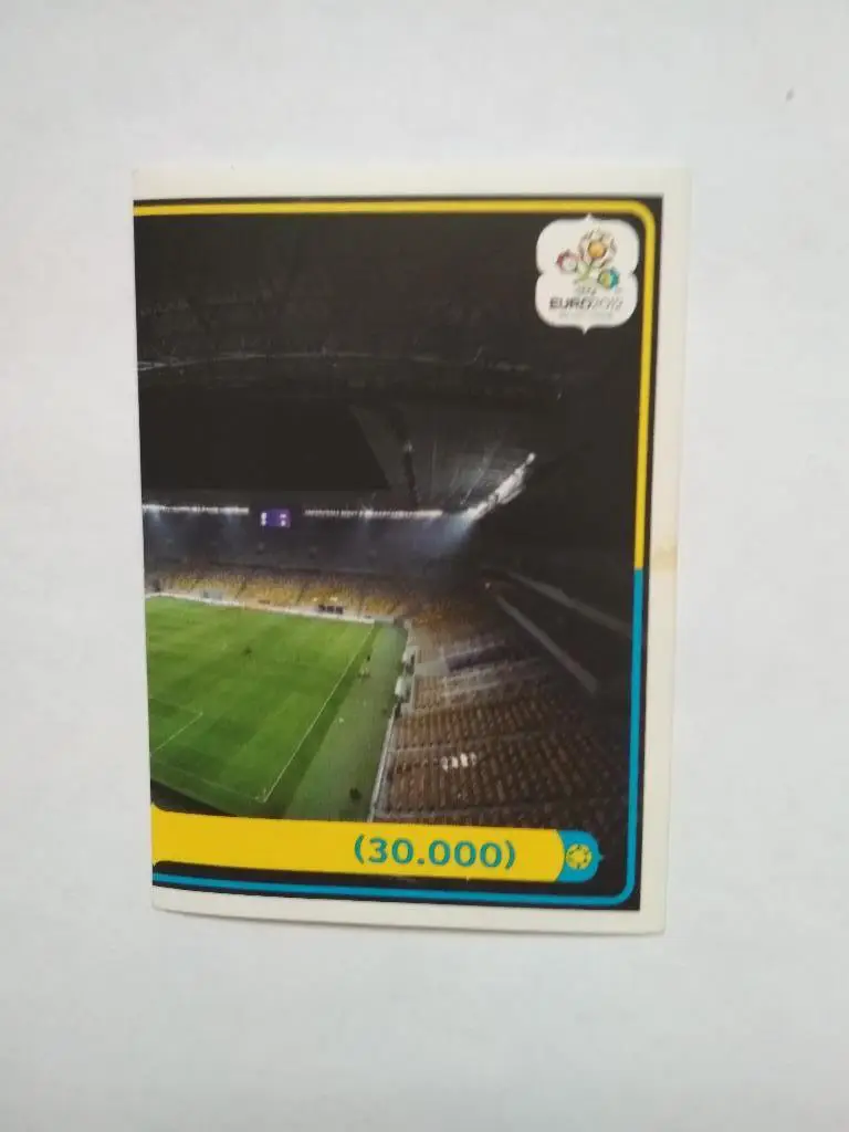 Наклейка ЧЕ - 2012 год PANINI -№ 29