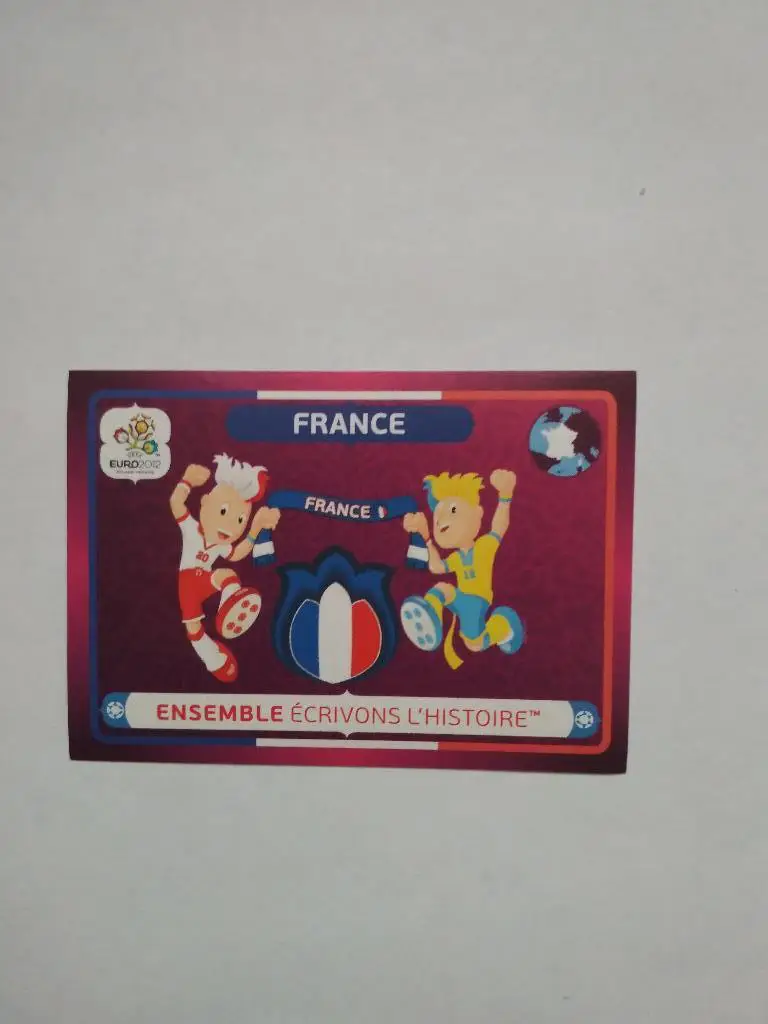 Наклейка ЧЕ - 2012 год PANINI -№ 44