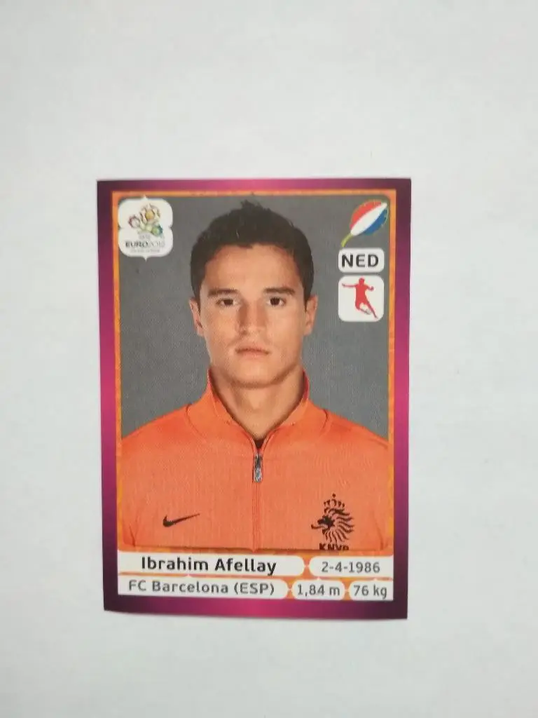 Наклейка ЧЕ - 2012 год PANINI -№ 184