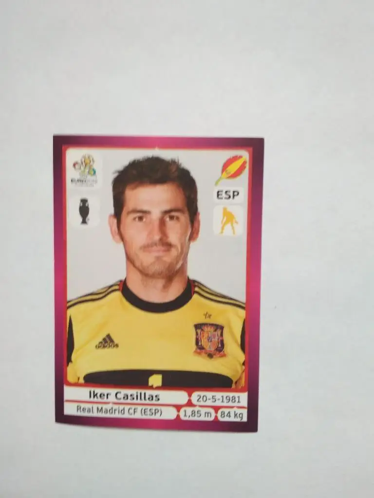 Наклейка ЧЕ - 2012 год PANINI -№ 287