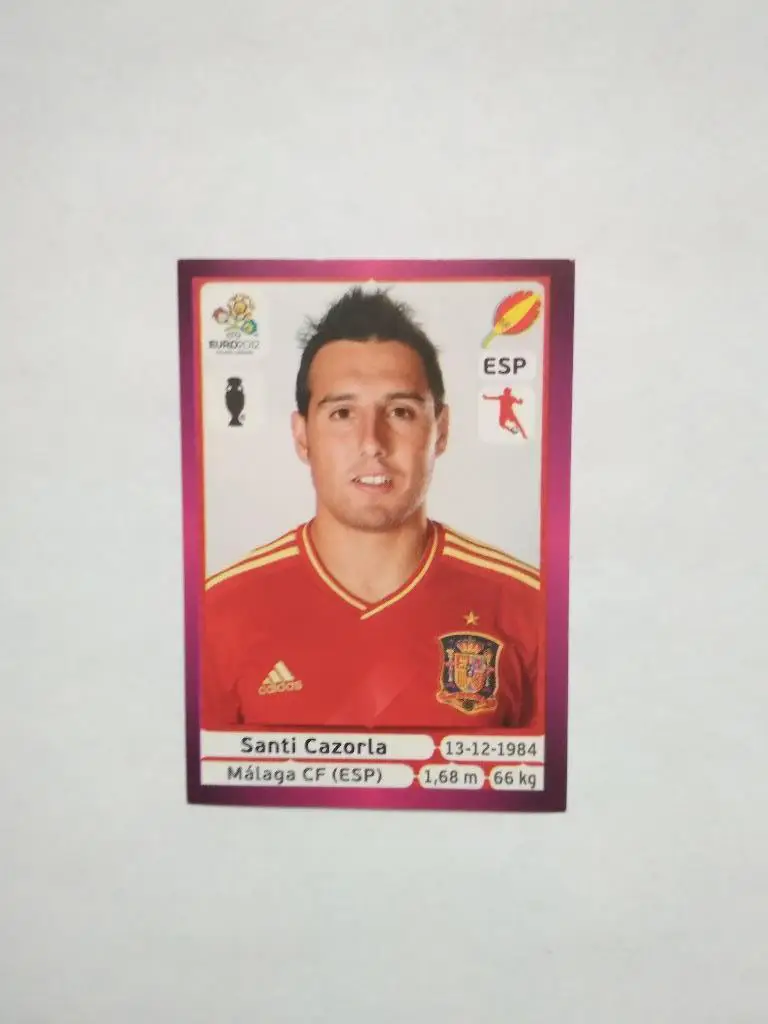 Наклейка ЧЕ - 2012 год PANINI -№ 300