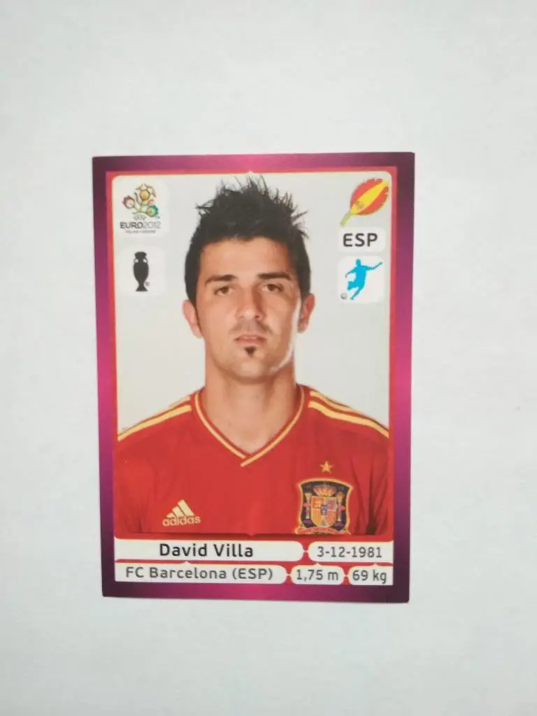 Наклейка ЧЕ - 2012 год PANINI -№ 304