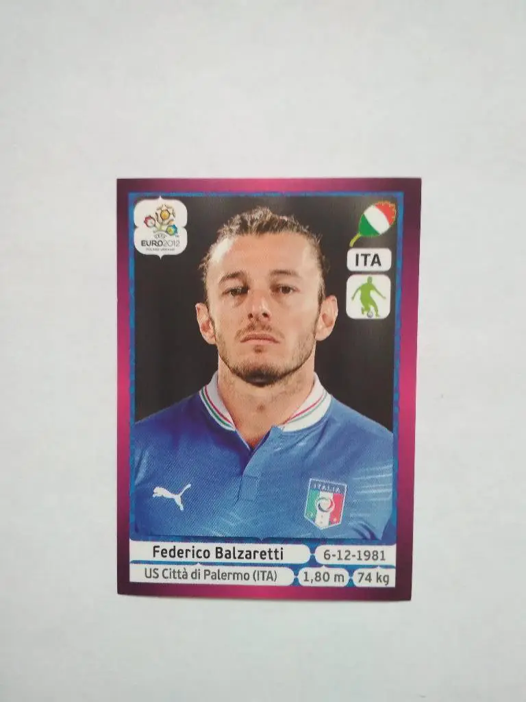 Наклейка ЧЕ - 2012 год PANINI -№ 321