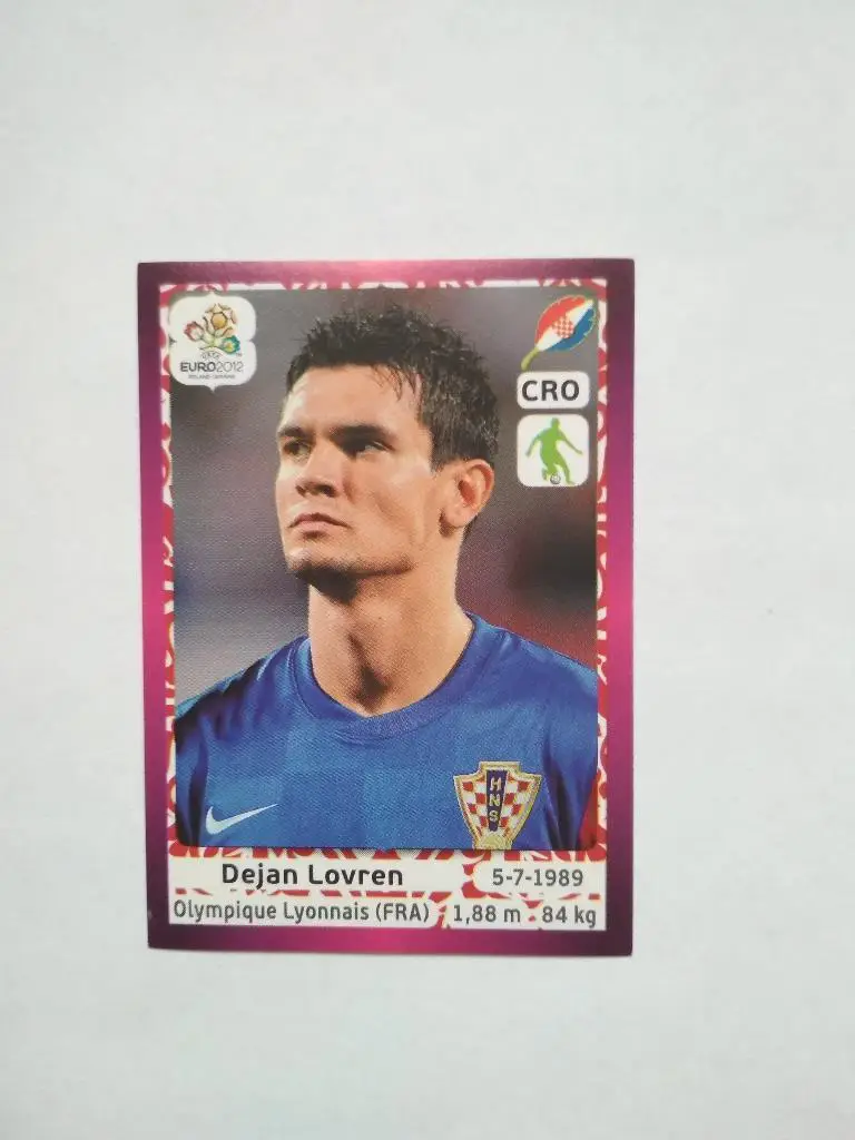 Наклейка ЧЕ - 2012 год PANINI -№ 378