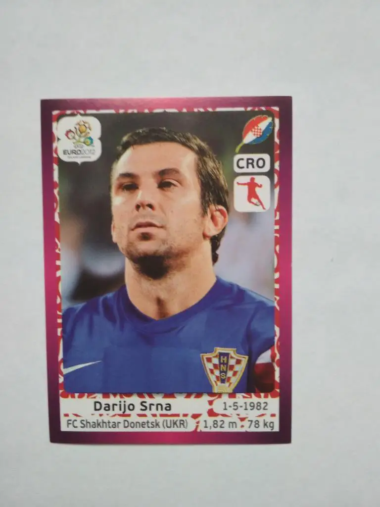 Наклейка ЧЕ - 2012 год PANINI -№ 382