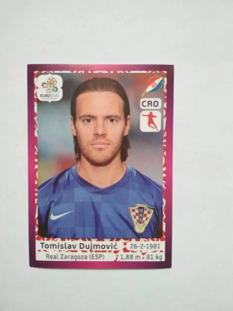 Наклейка ЧЕ - 2012 год PANINI -№ 385