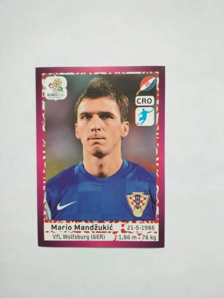 Наклейка ЧЕ - 2012 год PANINI -№ 391