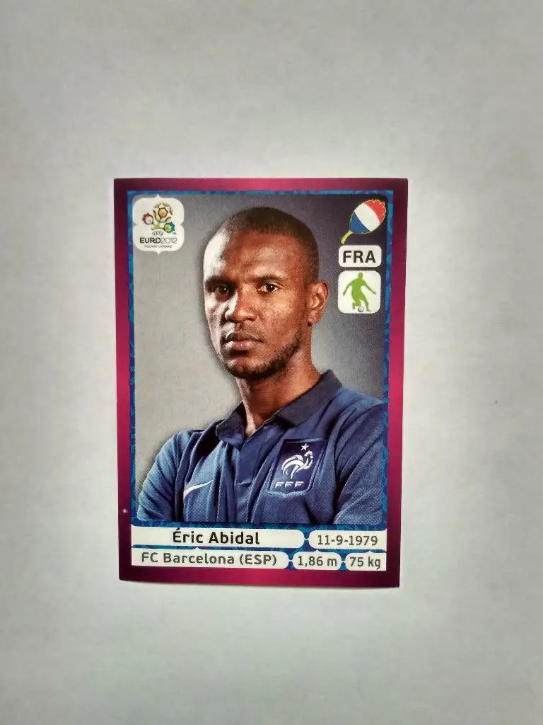 Наклейка ЧЕ - 2012 год PANINI -№ 464