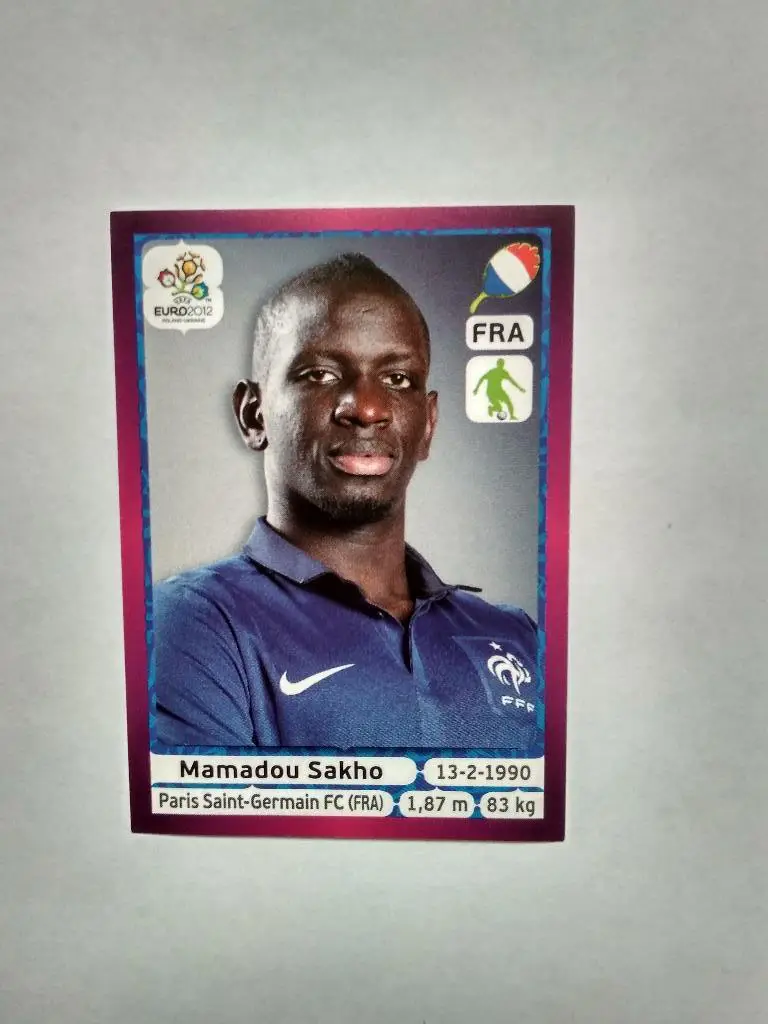 Наклейка ЧЕ - 2012 год PANINI -№ 467