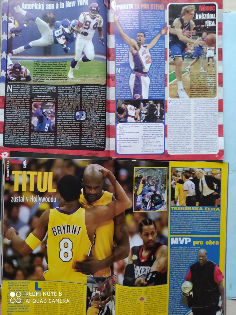Комплект журналов Стадион Чехия 2002 год - номера с 1 - 12 одним лотом. Редкость 7