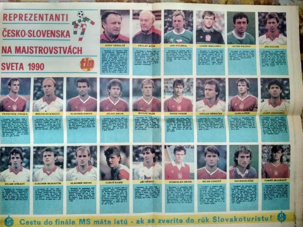 Спецвыпуск extra tip посвящен чм по футболу ITALIA 1990 год 3