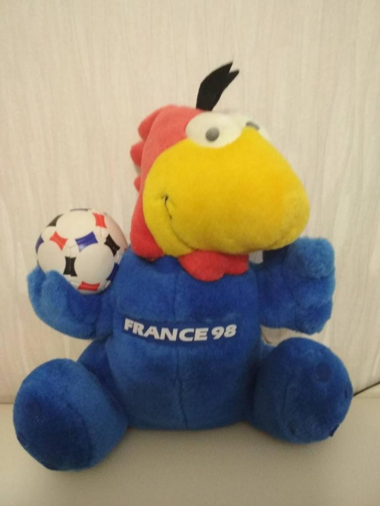 Талисман - игрушка Чемпионата мира по футболу 1998 год- Футикс Галльский петух