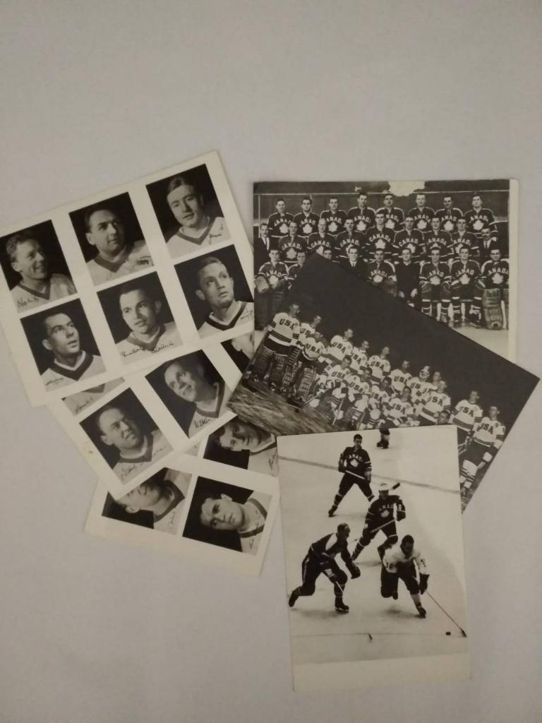 Набор открыток Инсбрук 1964 г. хоккей на зимних Олимпийских играх - чемпион СССР 2