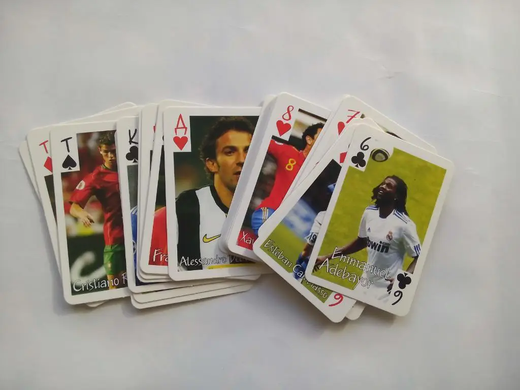 Футбол игральные карты Звезды Европы и мира 1 1