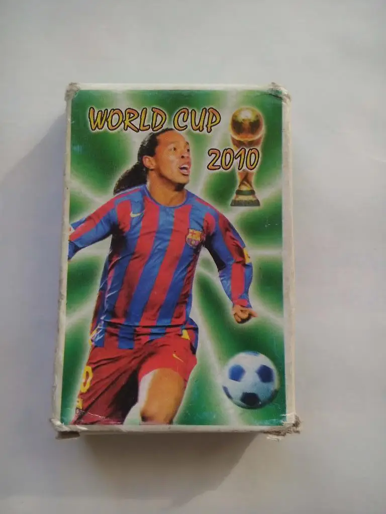 Футбол игральные карты Звезды чемпионата мира 2010 год 2