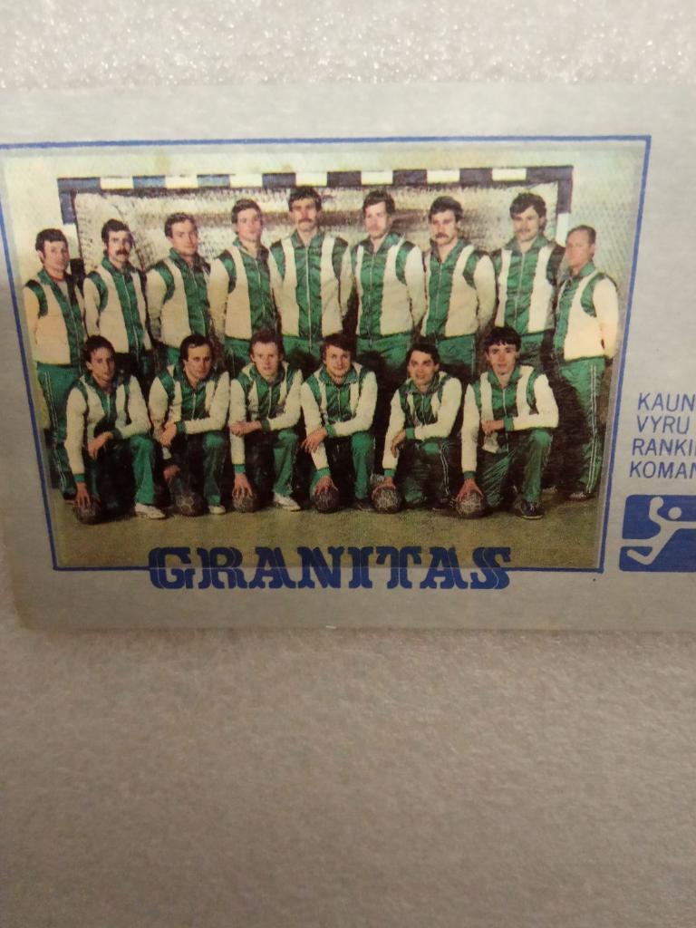 Гандбол клуб Гранитас Литва мужчины 1987 г.