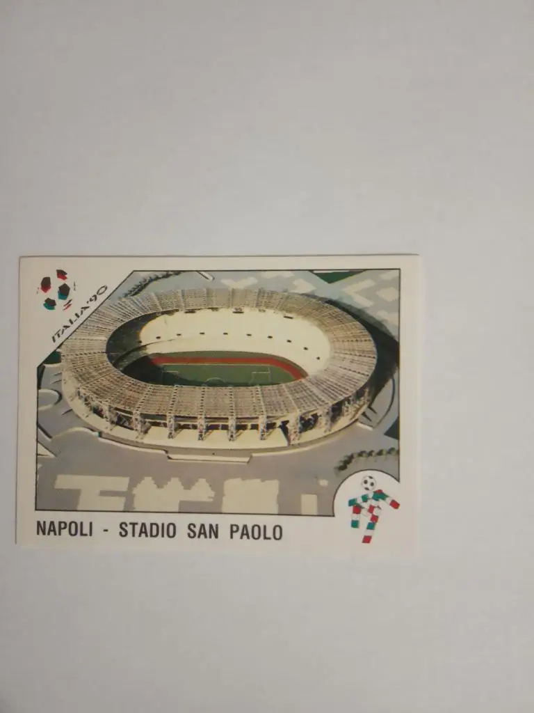 PANINI Чемпионат мира 1990 г.- 13 Napoli Stadion
