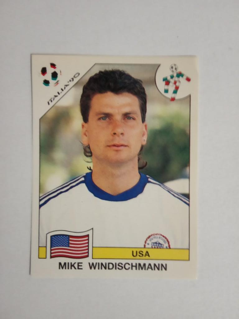PANINI Чемпионат мира 1990 г. - 101 Windischmann USA