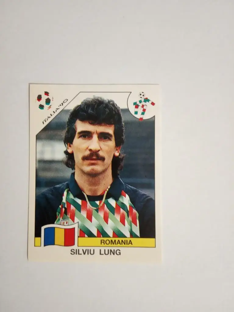 PANINI Чемпионат мира 1990 г. - 153 Lung Romania