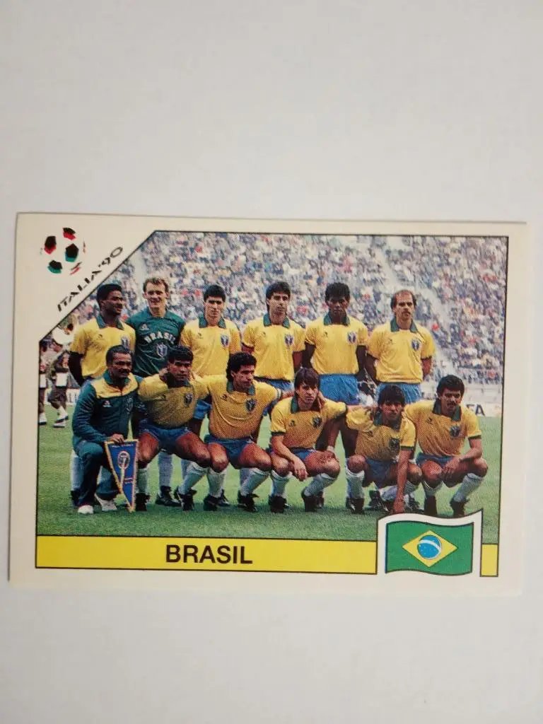 PANINI Чемпионат мира 1990 г. - 194 Brasil