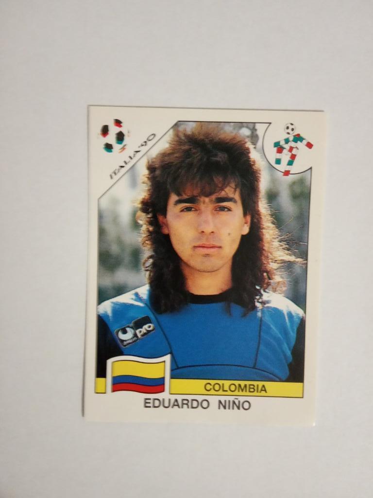 PANINI Чемпионат мира 1990 г. - 288 Nino Colombia