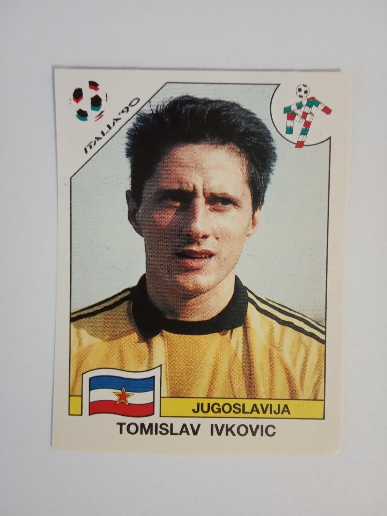 PANINI Чемпионат мира 1990 г. - 268 Ivkovic Jugoslavija