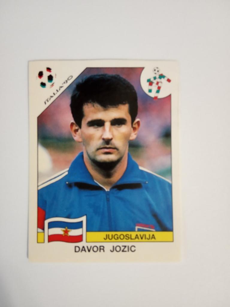PANINI Чемпионат мира 1990 г. - 272 Jozic Jugoslavija