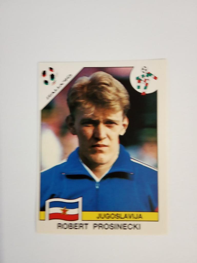 PANINI Чемпионат мира 1990 г. - 281 Prosinecki Jugoslavija
