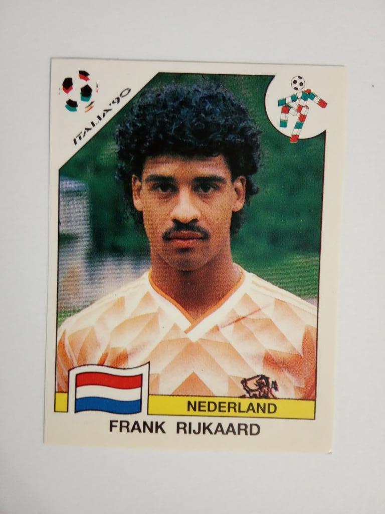 PANINI Чемпионат мира 1990 г. - 409 Rijkaard Nederland