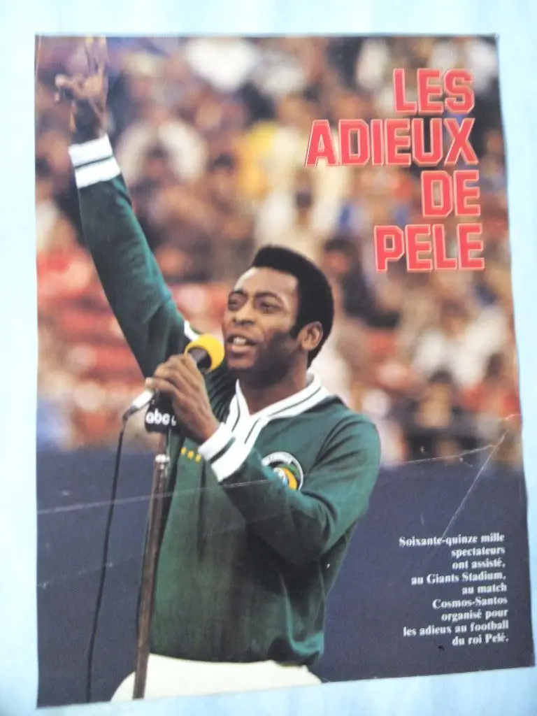 Лист из иностранного журнала- Пеле