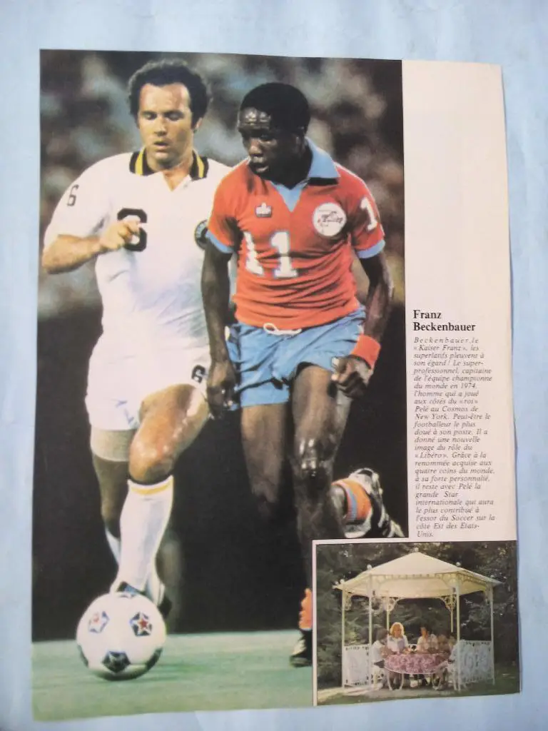 Лист из иностранного журнала- Франц Беккенбауэр Сантос