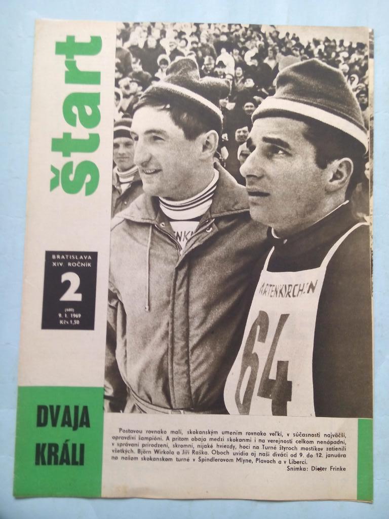 Журнал Старт Чехословакия 2 за 1969 год