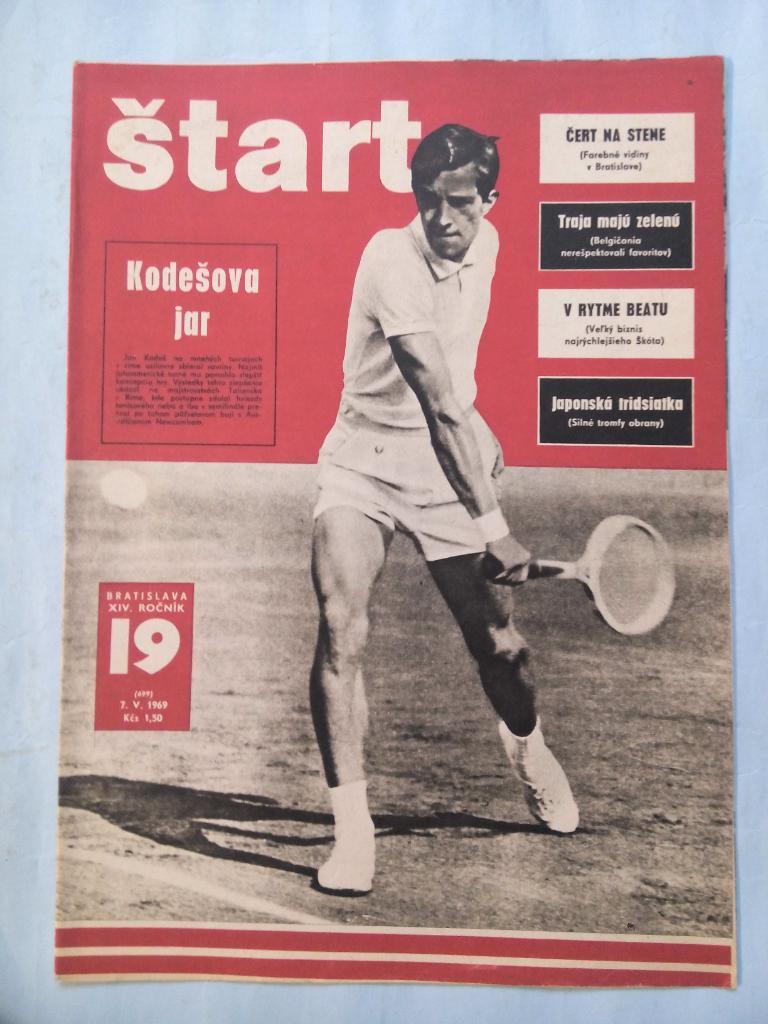 Журнал Старт Чехословакия 19 за 1969 год