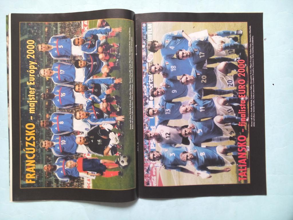 FUTBAL magazin №6 и №7 выпуски о Чемпионате Европы Бельгия,Голландия ЕВРО 2000 6