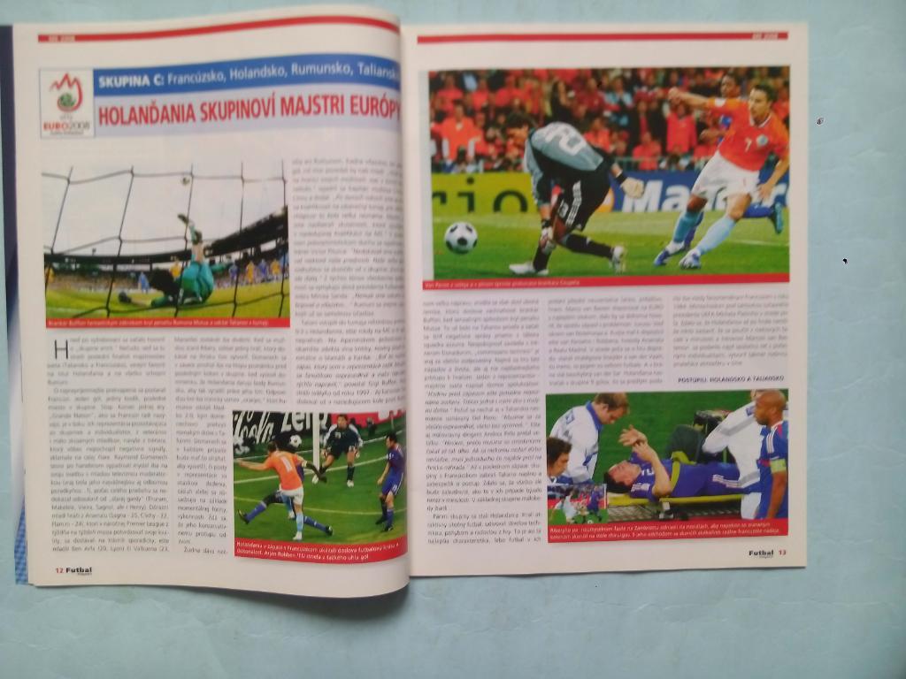 FUTBAL magazin №6 и № 7 выпуски о Чемпионате Европы Австрия ,Швейцария ЕВРО 2008 4