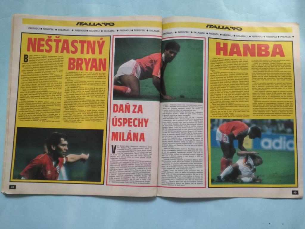 Журнал Старт 1990 г. номер 31-32 итоговый выпуск о чм по футболу в Италии 2