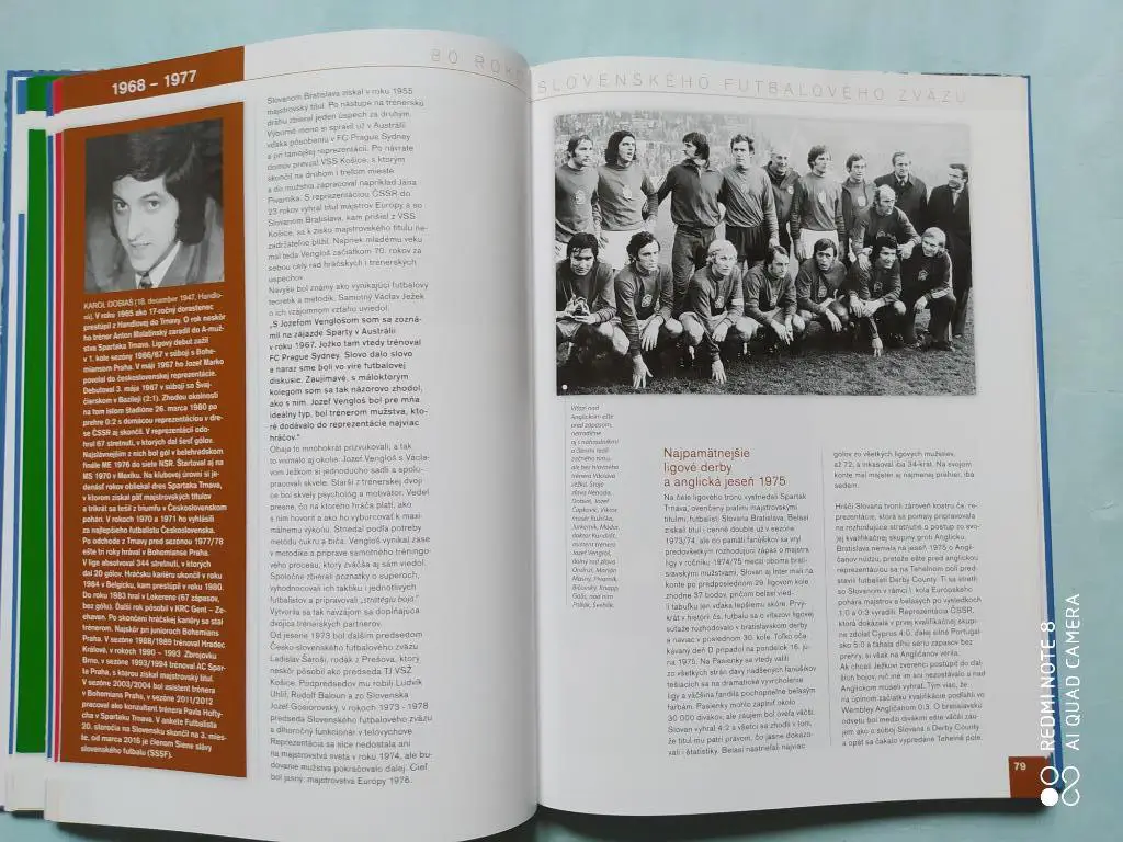 Памятное издание Словацкому футбольному союзу 80 лет - 1938 - 2018 год 3