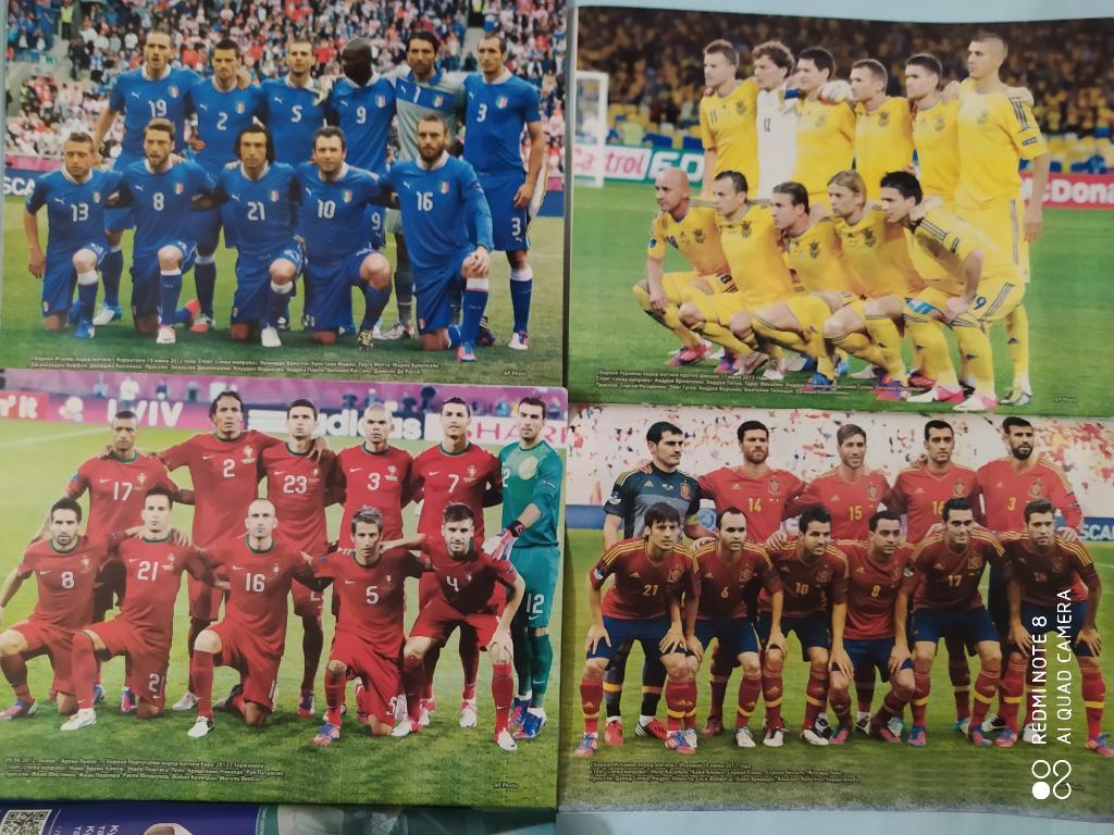 Полный комплект еженедельника Футбол Украина 2012 год номера 1 - 104 одним лотом 1