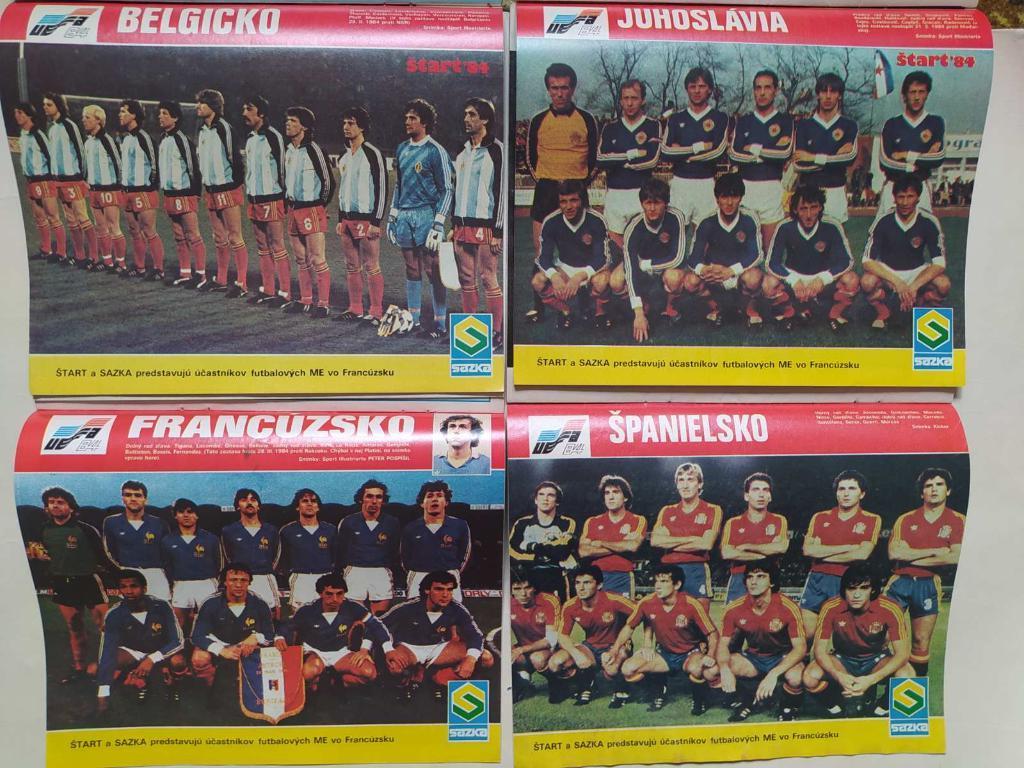 Старт Чехия 1984 г. - № 18 - 25 и № 29 спецвыпуск посвященный ЧЕ по футболу 3