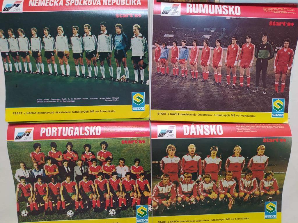 Старт Чехия 1984 г. - № 18 - 25 и № 29 спецвыпуск посвященный ЧЕ по футболу 4