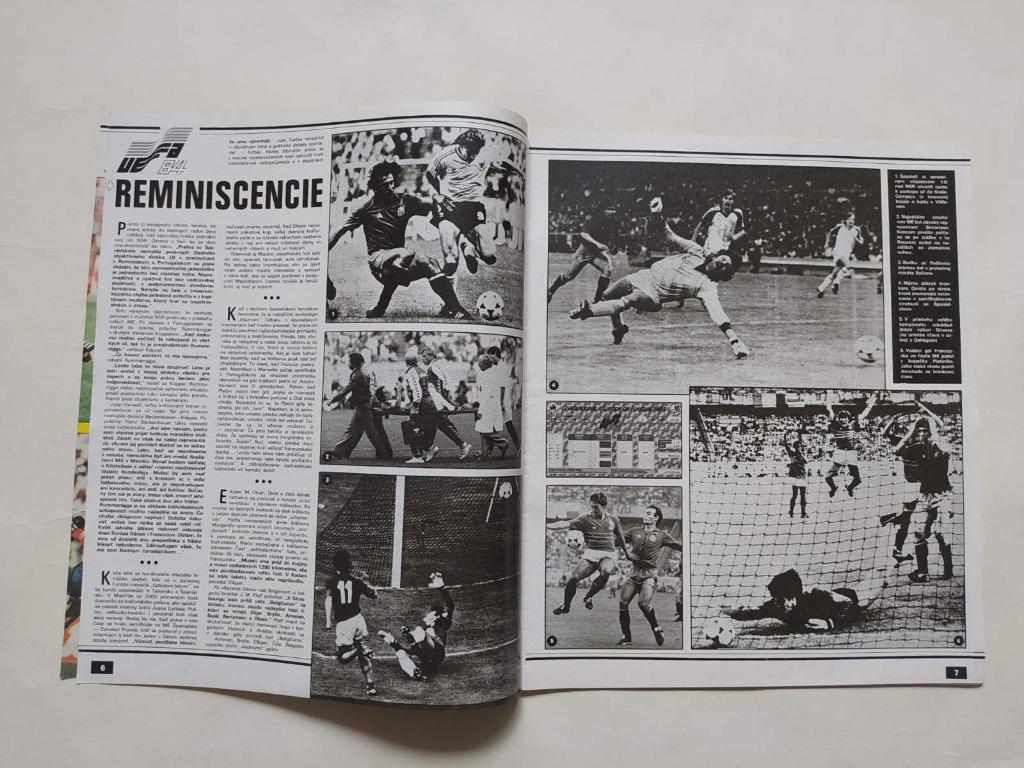 Старт Чехия 1984 г. - № 18 - 25 и № 29 спецвыпуск посвященный ЧЕ по футболу 5