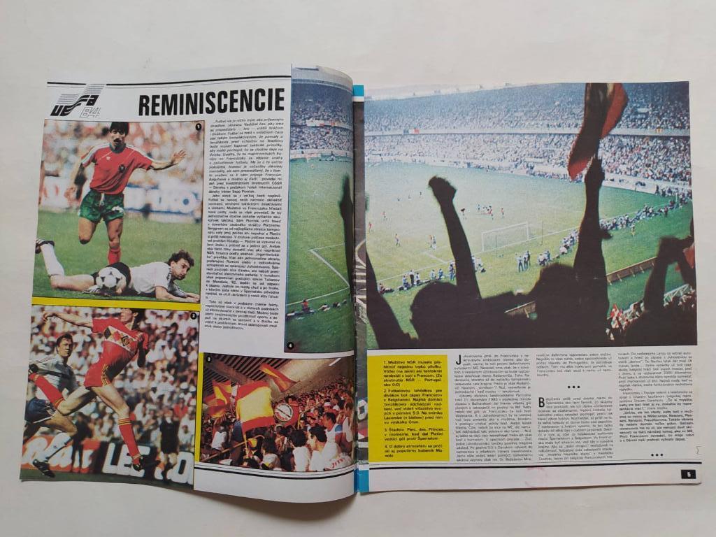 Старт Чехия 1984 г. - № 18 - 25 и № 29 спецвыпуск посвященный ЧЕ по футболу 7