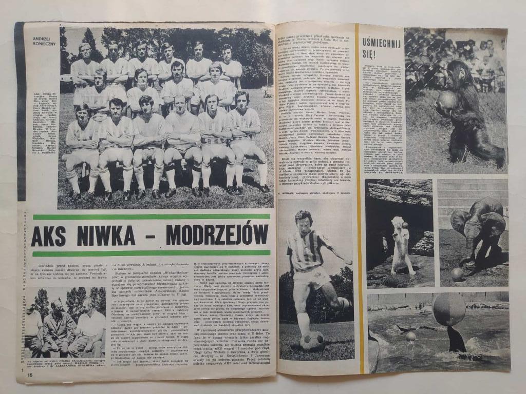Журнал Sportowiec Спортовец Польша № 30 за 1971 год 1
