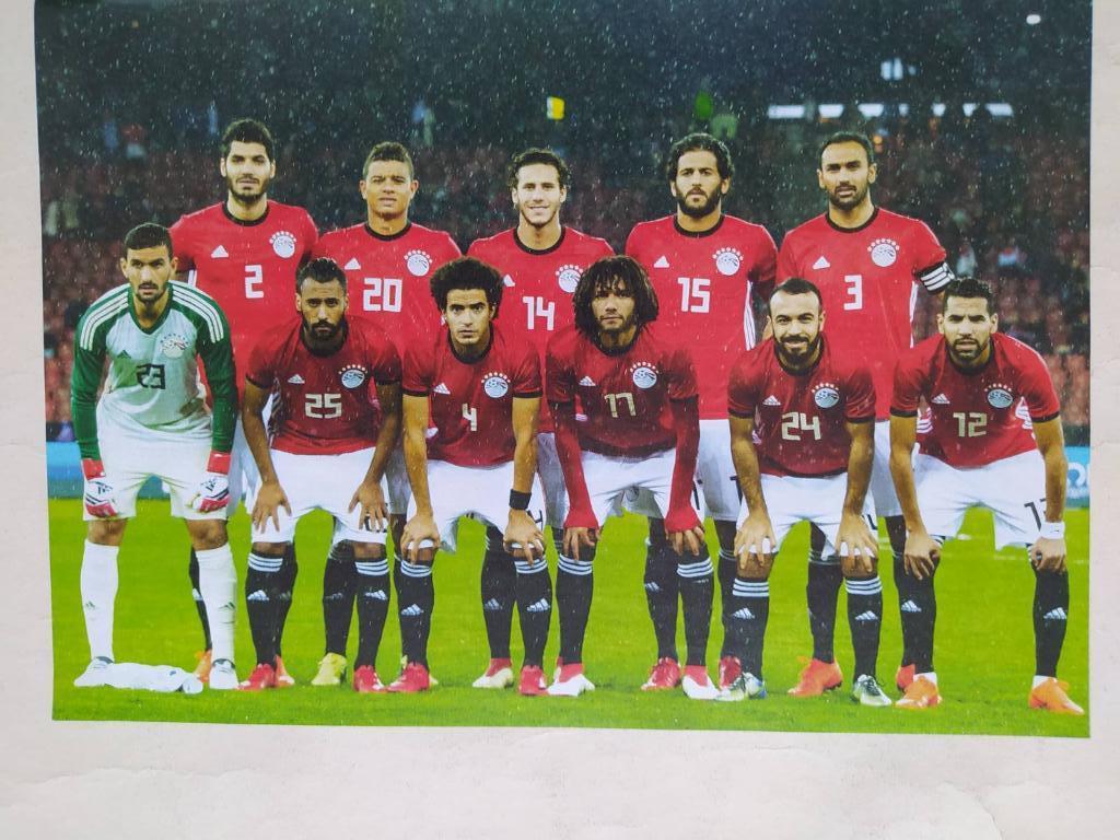 Постер из журнала Футбол Украина участник ЧМ по футболу 2018 - Египет