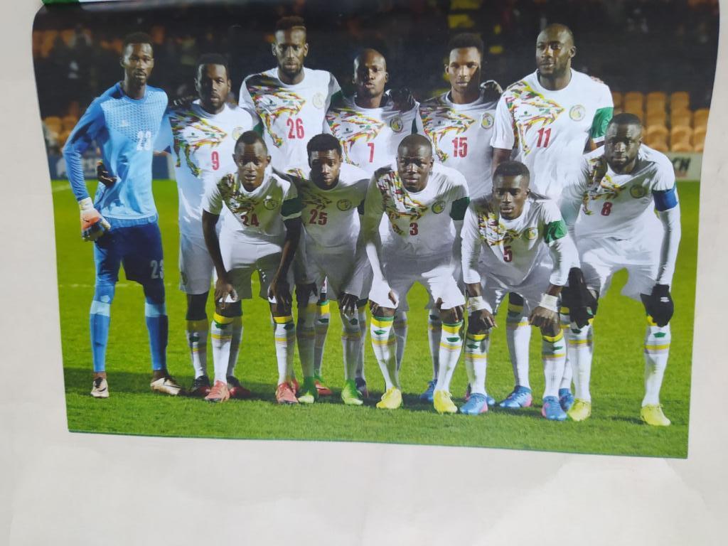 Постер из журнала Футбол Украина участник ЧМ по футболу 2018 - Сенегал